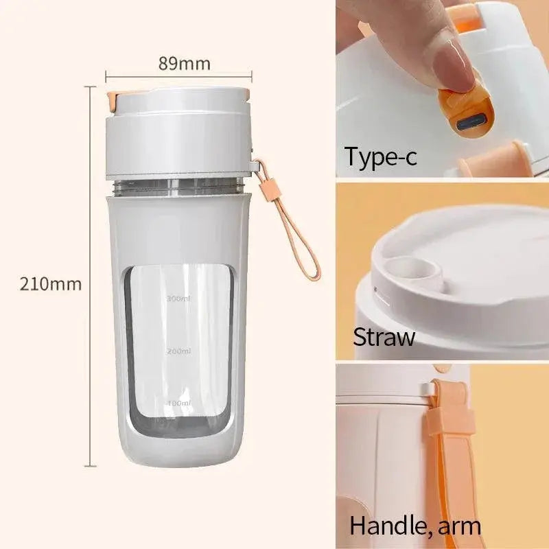 Electric Juicer Mini Portable Blender Juice Maker Machine