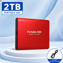 Portable External SSD - Fast Secure Data Backup