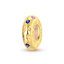 Sparkling Gold Plated Camera Charm