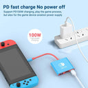 Ultimate Portable Gaming Hub for Nintendo Switch HDMI USB 3.0