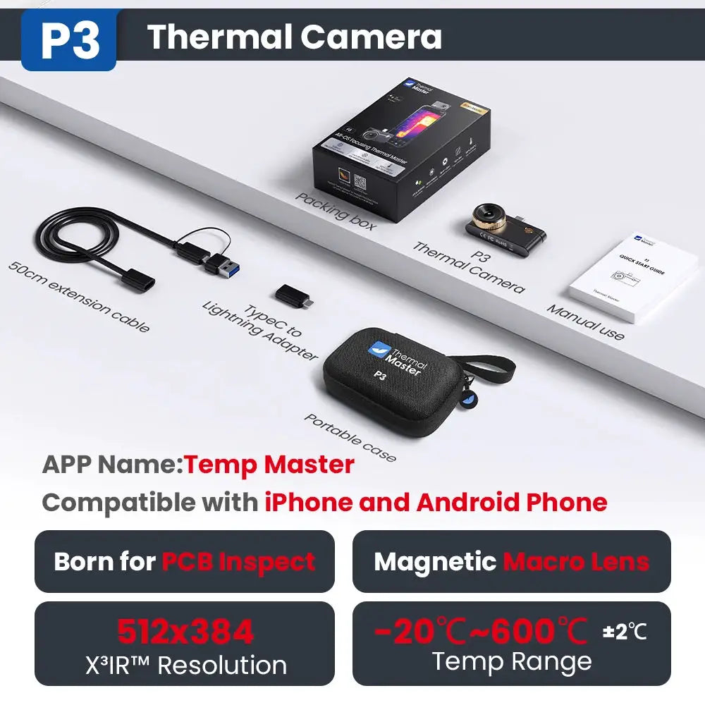 Thermal Camera for Electronics Cell Phone Repair ios iPhone — product view 7