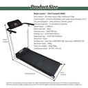 Foldable Under Desk Treadmill No Setup Walking Pad For Home Use