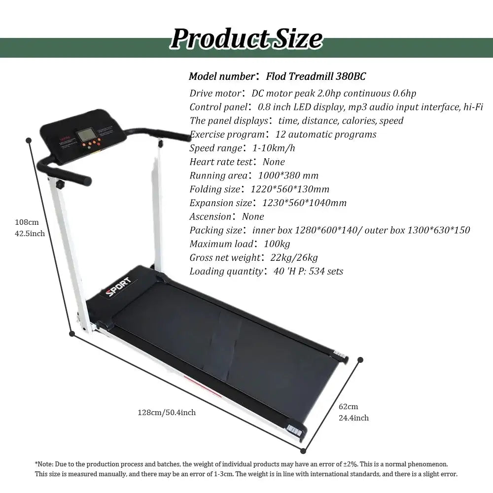 Folding Portable Under Desk Walking Machine Price Treadmill Foldable Fitness Under Desk Walking Pad for Home