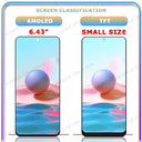 AMOLED LCD Display For Xiaomi Redmi Note 11 11S Touch Screen Digitizer Panel Assembly 2201117TG 2201117SG Screen Display Replace