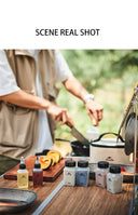 Leak-Proof Spice Jars for Outdoor Meals