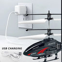 2 Channel Gesture Control Helicopter RC Remote Induction Aircraft