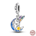 Sterling Silver Sparkling Zircon Star