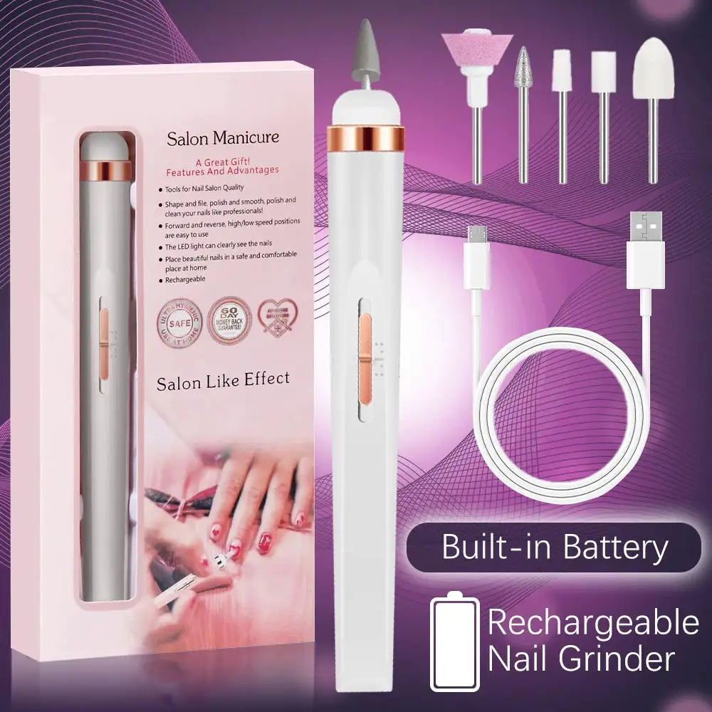 Electric Nail Drill - Fast Portable File — product view 9