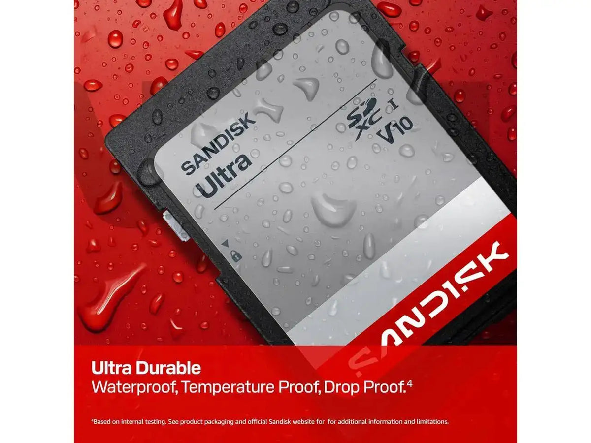 SANDISK 256GB Ultra SDHC UHS-I Card and SDXC UHS-I Card - Up to 195MB/s Read Speed, Full HD Video, V10, U1, C10 - SDSDUVQ-256G-GN6IN