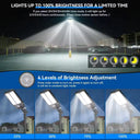 Outdoor Solar Motion Sensor Street Light