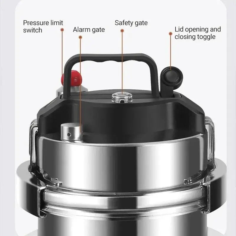 Portable Stainless Steel Pressure Cooker For Camping Cooking