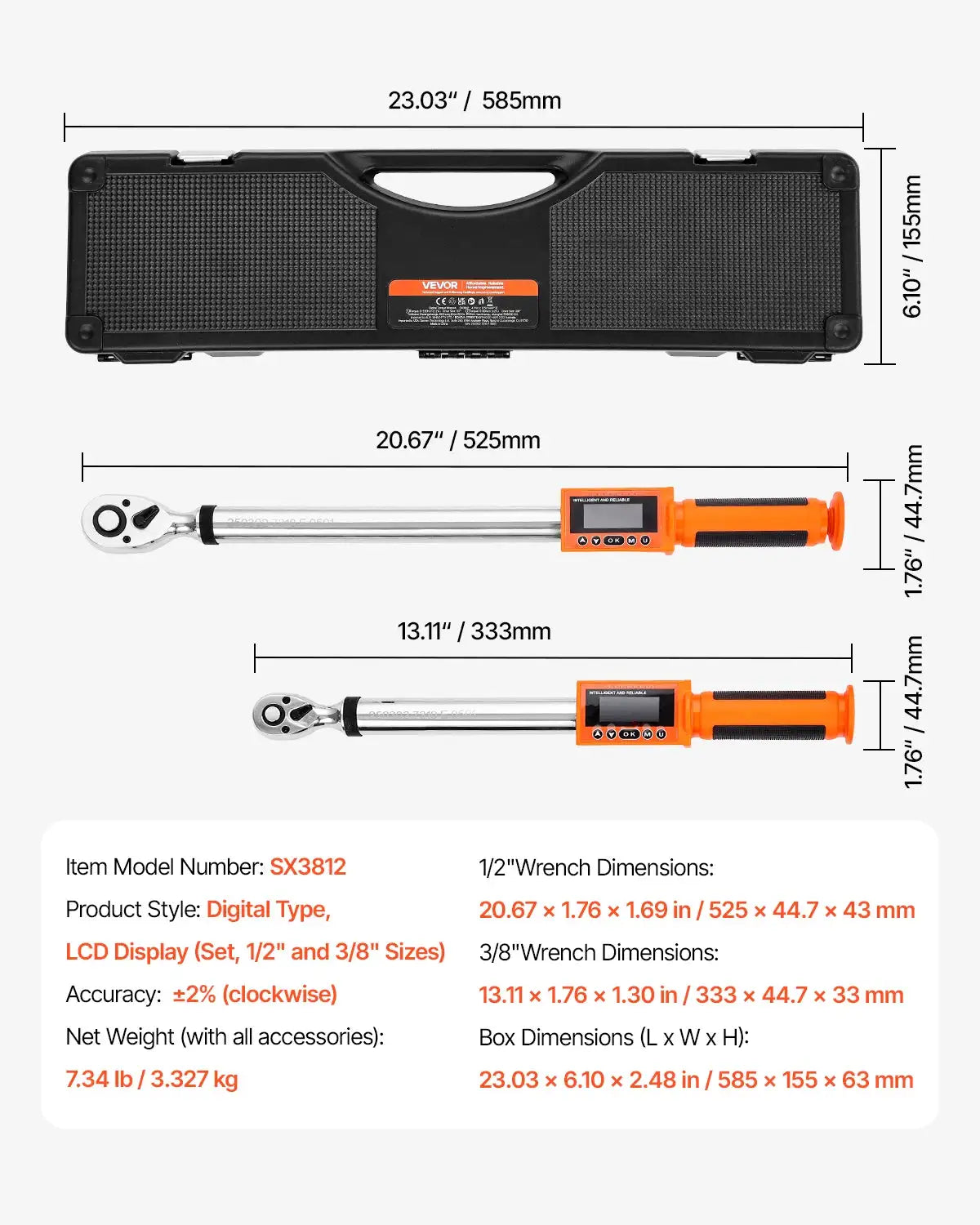 Succebuy Digital Torque Wrench — product image 7