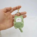 Cat Crochet Keychain for Cat Lovers
