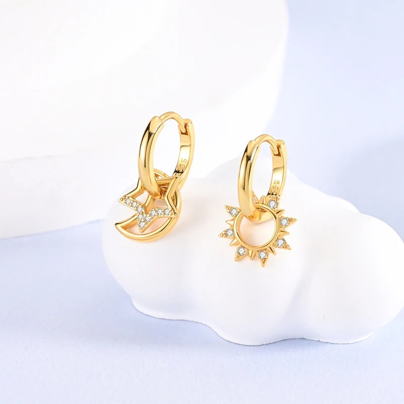 Mula Sterling Silver Golden Sun