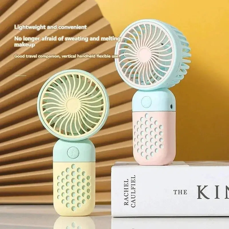 Handheld Charging Fan Portable Mini USB Cartoon Fan - OurLum.com