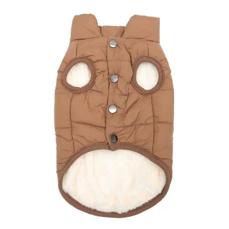 Warm Fleece Dog Coat For All Breeds Stylish Winter Vest