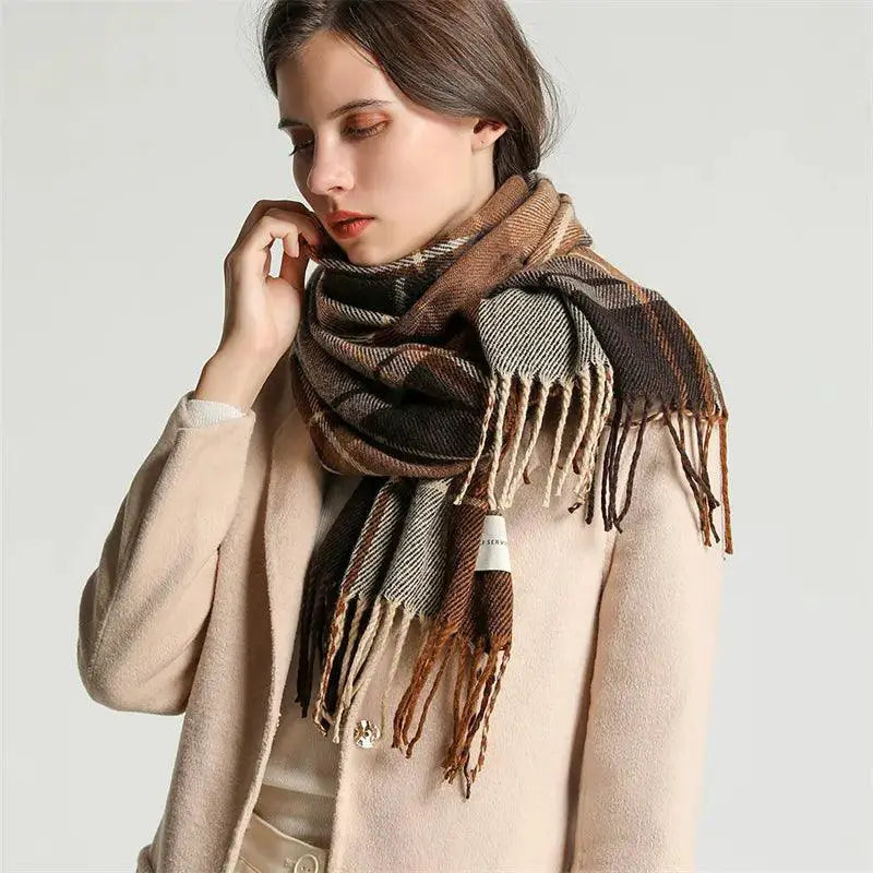 Cashmere Blend Winter Scarf Premium Wrap For All Seasons
