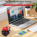 65W Multi-Brand Fast Charger With USB Power Bank Function
