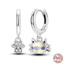 Charm Double Hoop Earrings
