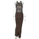 Bodycon Dress for Women Backless Style