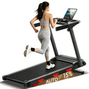 ROBORE SF60 Auto Incline Treadmill Foldable 3HP LED Screen Pro