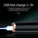 Electric Heated Eyelash Curler USB Rechargeable Quickly Heats