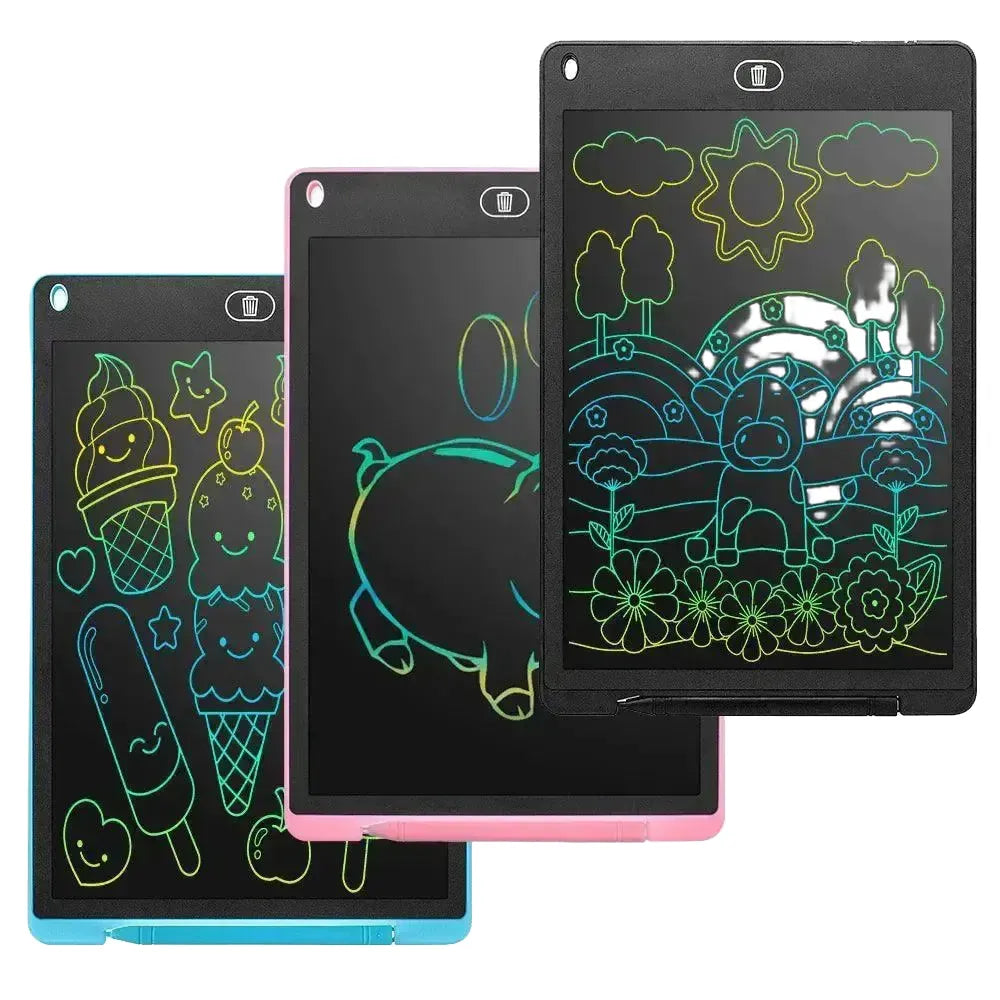 Eco-Friendly LCD Writing Tablet for Kids — 12 inch Black