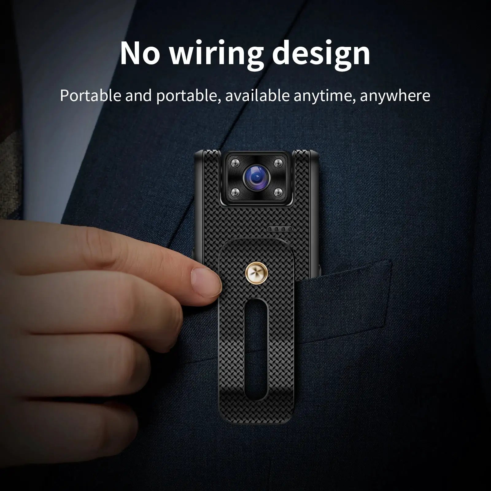 4K Mini Portable Camera HD 1080P Digital Video Recorder Infrared Night Vision Police Body Cam Small Sports DV Camcorder