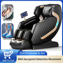 Intelligent Massage Chair Upgraded Electric Extended SL Rail Foot Calf Roller Full Body Airbag Wrapped Zero Gravity Thai Stretch