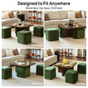 Wooden Square Coffee Table