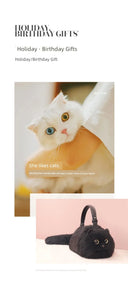 Summer Handmade Cat Shoulder Bag Cute Design Niche Style