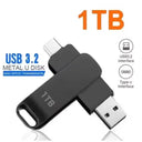 USB Flash Drives High Speed Transfer Metal Pendrive Memory Card