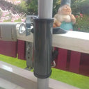 Rustproof Umbrella Clip for Patio Rails