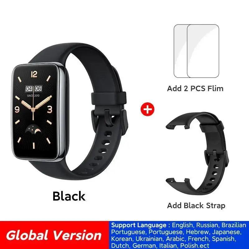Band 7 Pro AMOLED Smart Band with GPS and Alexa Features