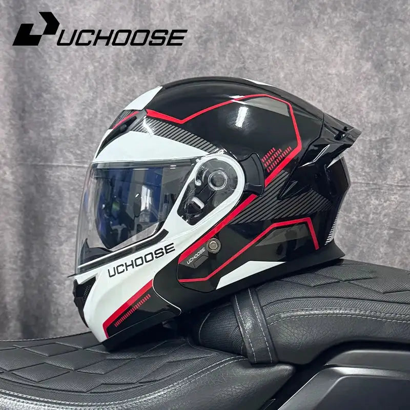 DOT Flip-Up Off-Road Motorcycle Helmet — product view 15