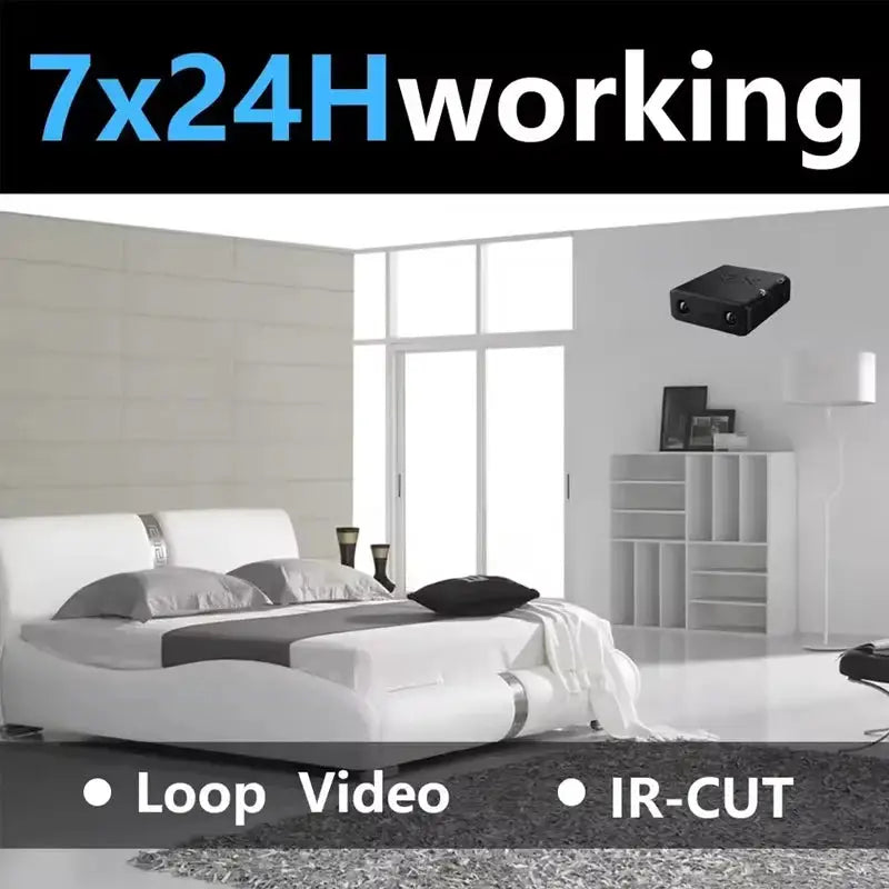 1080P HD Mini Wifi Camera XD Wire Camera Smart Home Security Indoor Anti-theft IP Camera Video Voice APP Real-time Cam
