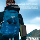 Portable Outdoor Bluetooth Speaker High Power Subwoofer Wireless Waterproof USB Music Player Support AUX TF Card for Camping Travel Party Beach Hiking Loud Stereo Sound Deep Bass Easy to Carry for Home Outdoor Use Great Gift