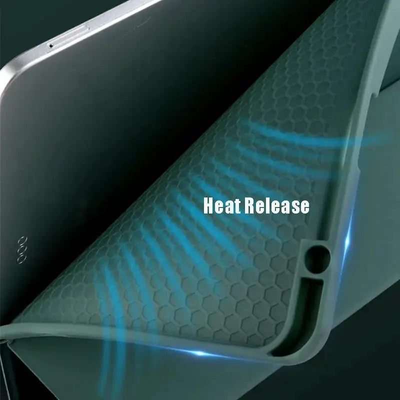 Durable iPad Air 5 Case With Pencil Holder Cover