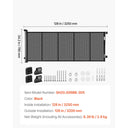SucceBuy Retractable Baby Gate