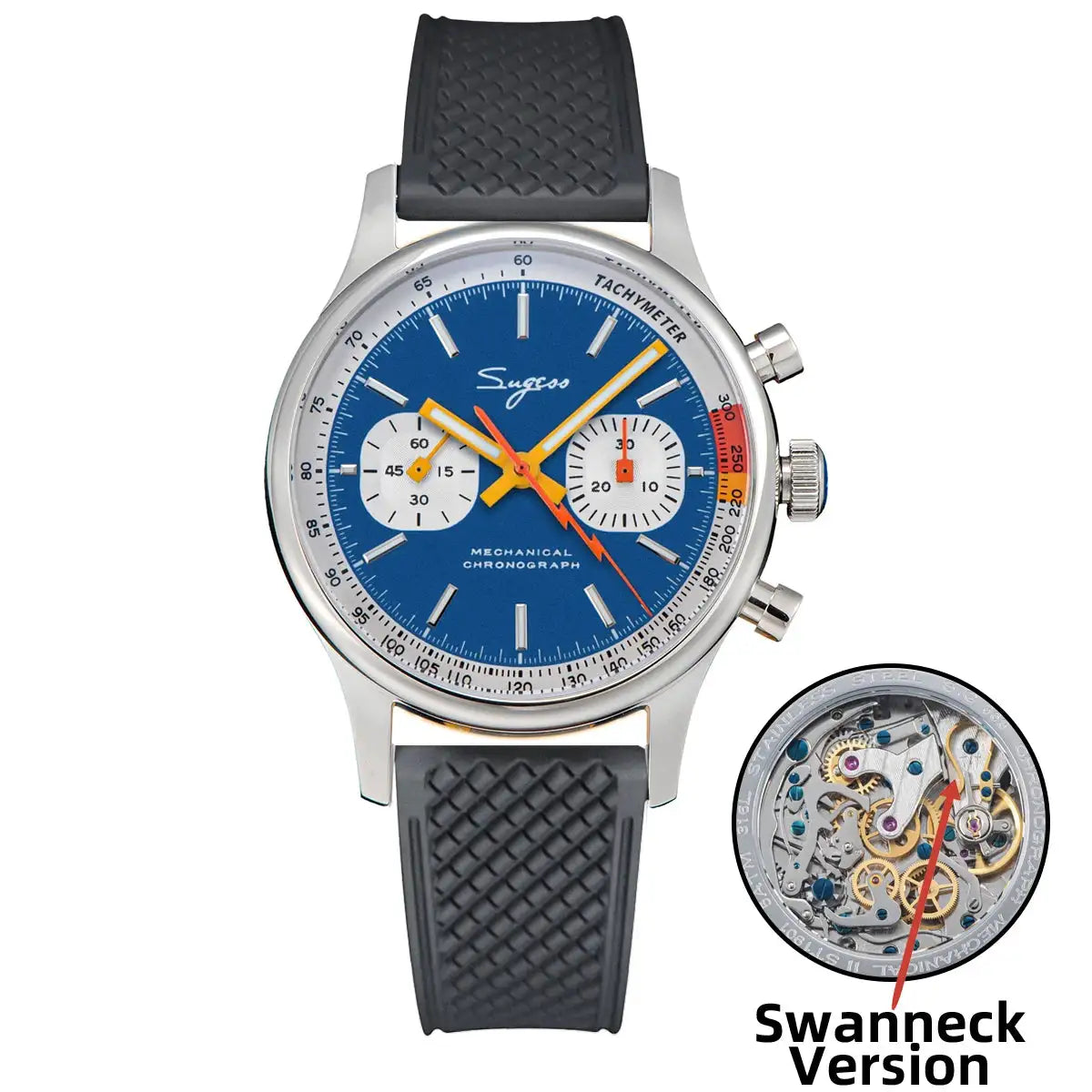 Sugess Aviation Chronograph Watch — product image 7