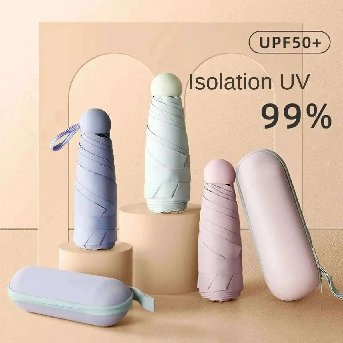 Capsule Umbrella Portable Mini Sunshade - OurLum.com