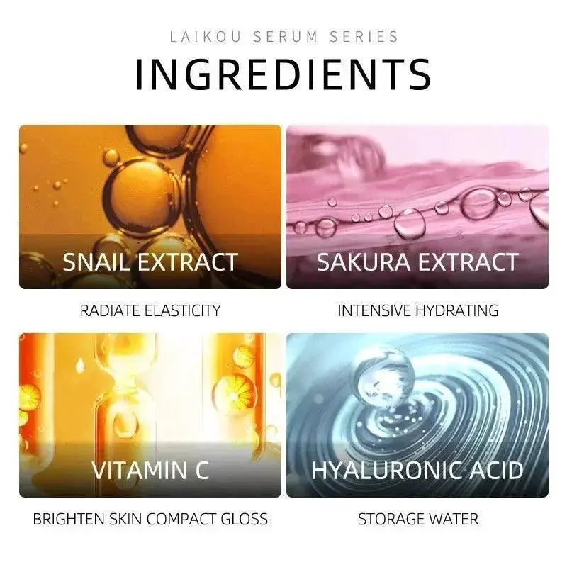 Golden Snail And Sakura Vitamin C Serum Luxe Hydration