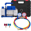Ac Vacuum Pump With Manifolds