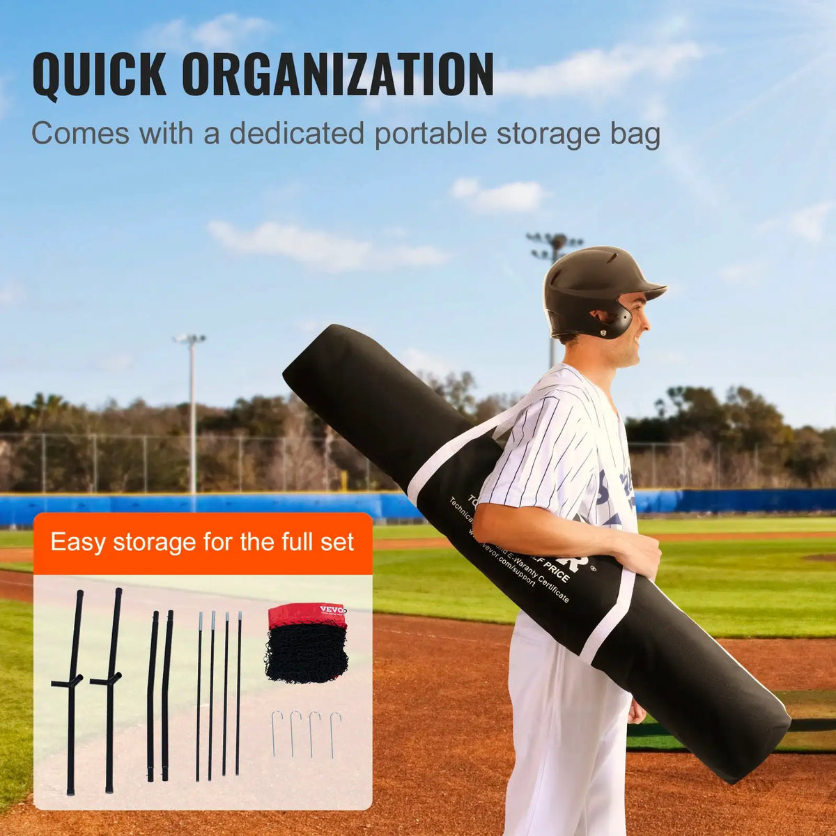 Portable Baseball Practice Net — product image 6