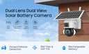 SHIWOJIA 6MP 4G SIM Card Solar Camera Outdoor Security