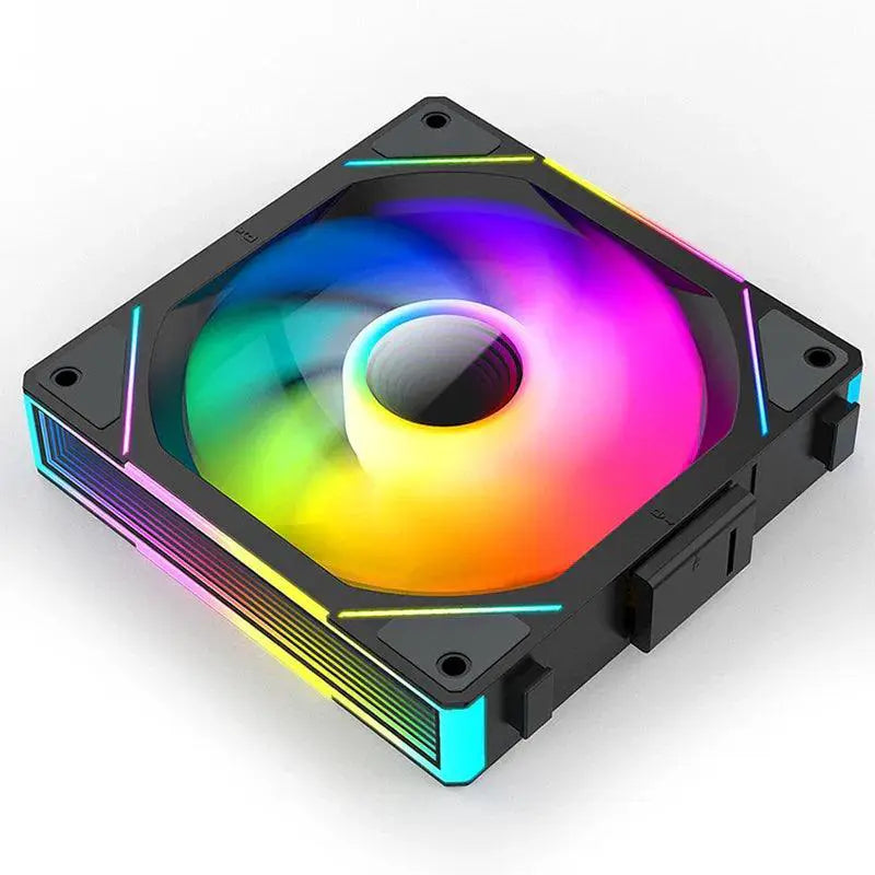 TEUCER ARGB Cooling Fan With RGB Lighting DIY Case