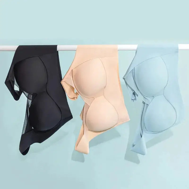 One Piece Non Marking Wide Straps Sports Bra Active Women