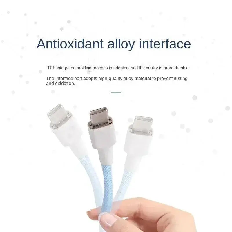 Coiled Type C USB Aviator Cable For Mechanical Keyboards