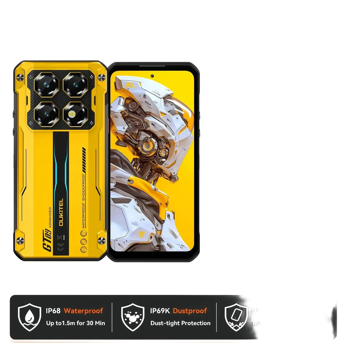 Oukitel Rugged Phone for Custom Setups — product view 1