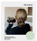 Snag-Free Satin Hair Tie For Women Gym